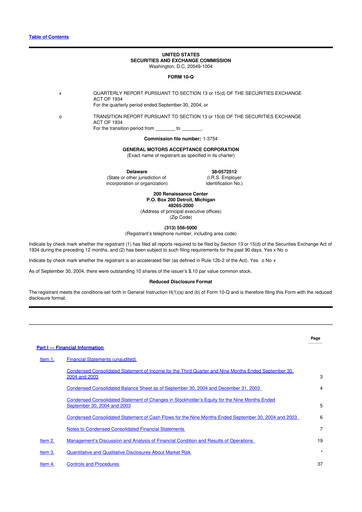 Thumbnail Ally Financial 10-Q Quarterly Report FY 
