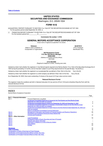 Thumbnail Ally Financial 10-Q Quarterly Report FY 