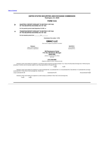 Thumbnail Ally Financial 10-Q Quarterly Report FY 