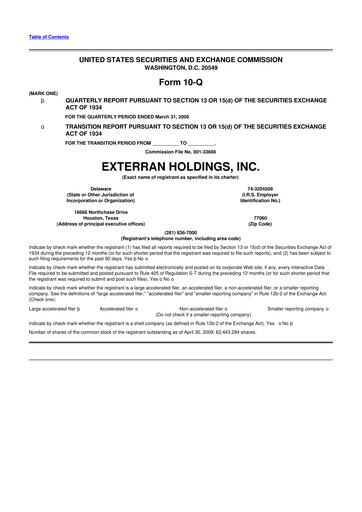 Thumbnail Archrock 10-Q Quarterly Report FY 