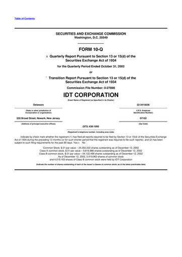 Thumbnail IDT Corporation
 10-Q Quarterly Report FY 