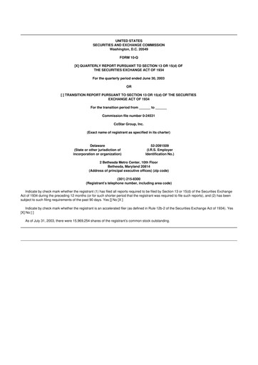 Thumbnail CoStar Group 10-Q Quarterly Report FY 