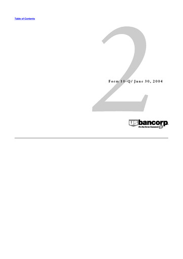 Thumbnail U.S. Bancorp 10-Q Quarterly Report FY 