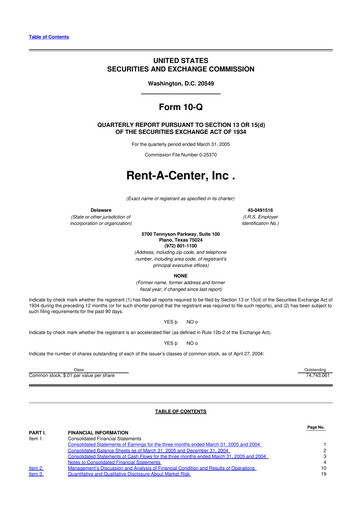 Thumbnail Upbound Group 10-Q Quarterly Report FY 