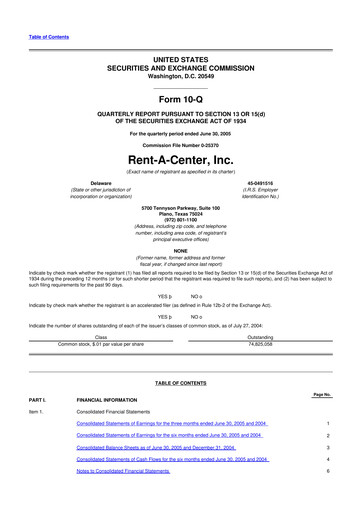 Thumbnail Upbound Group 10-Q Quarterly Report FY 