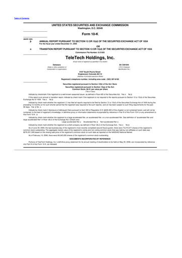 Thumbnail TTEC 10-K Annual Report 