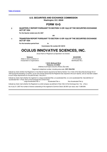 Vorschaubild Sonoma Pharmaceuticals 10-Q Quartalsbericht  