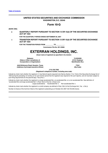 Thumbnail Archrock 10-Q Quarterly Report FY 