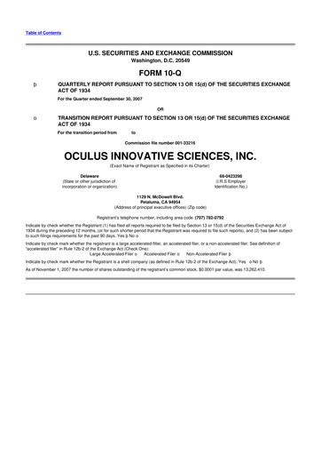 Vorschaubild Sonoma Pharmaceuticals 10-Q Quartalsbericht  