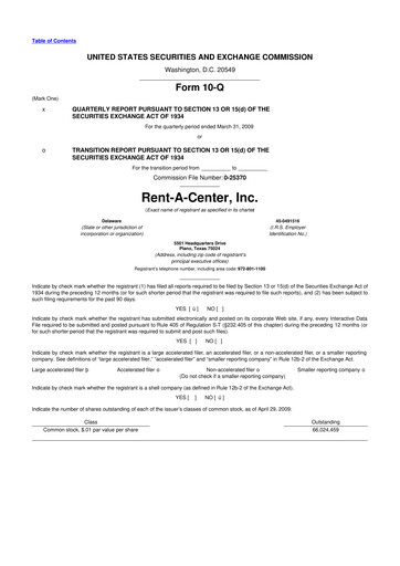 Thumbnail Upbound Group 10-Q Quarterly Report FY 