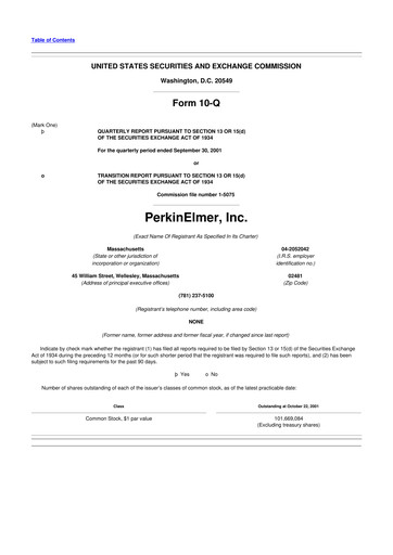 Thumbnail Revvity 10-Q Quarterly Report FY 