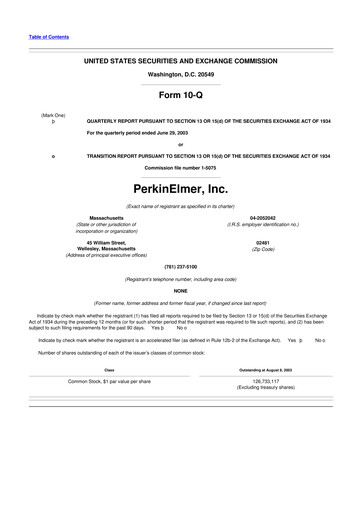 Thumbnail Revvity 10-Q Quarterly Report FY 