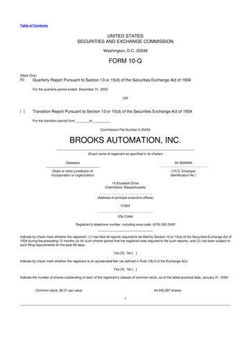 Vorschaubild Azenta 10-Q Quartalsbericht  