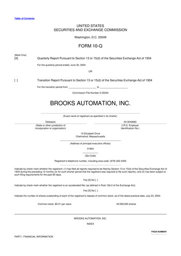 Vorschaubild Azenta 10-Q Quartalsbericht  