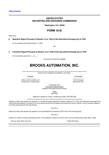Vorschaubild Azenta 10-Q Quartalsbericht  