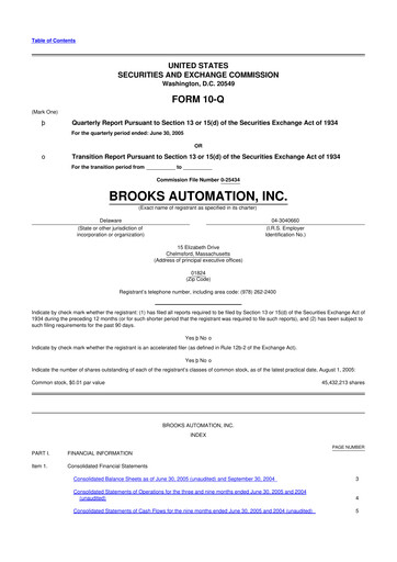 Vorschaubild Azenta 10-Q Quartalsbericht  