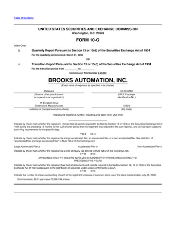 Vorschaubild Azenta 10-Q Quartalsbericht  