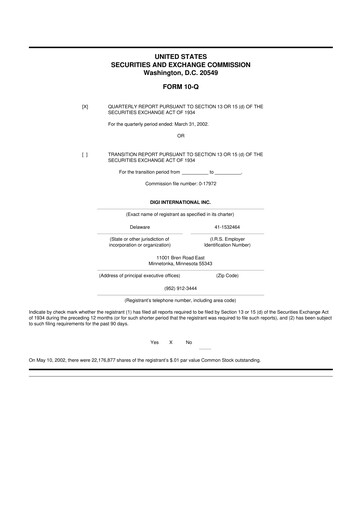 Thumbnail Digi International
 10-Q Quarterly Report FY 