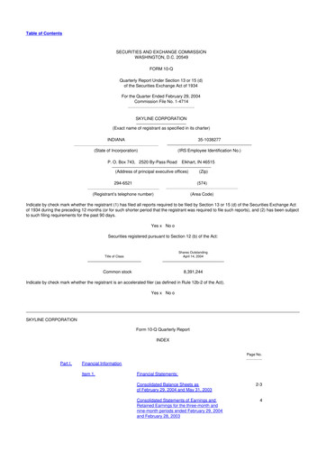Thumbnail Champion Homes 10-Q Quarterly Report FY 