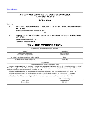 Thumbnail Champion Homes 10-Q Quarterly Report FY 