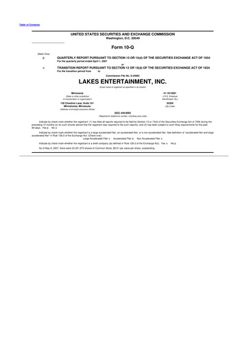 Thumbnail Golden Entertainment
 10-Q Quarterly Report FY 