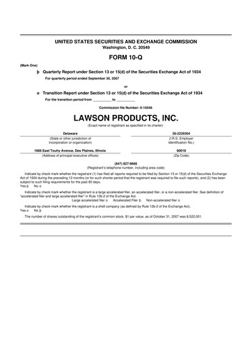 Vorschaubild Distribution Solutions Group 10-Q Quartalsbericht  