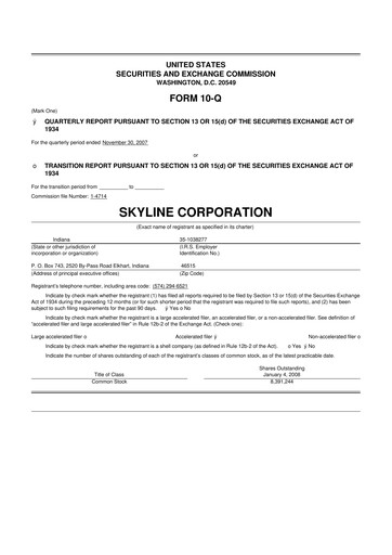 Thumbnail Champion Homes 10-Q Quarterly Report FY 