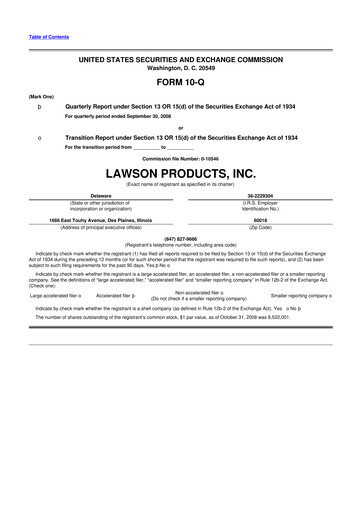 Vorschaubild Distribution Solutions Group 10-Q Quartalsbericht  