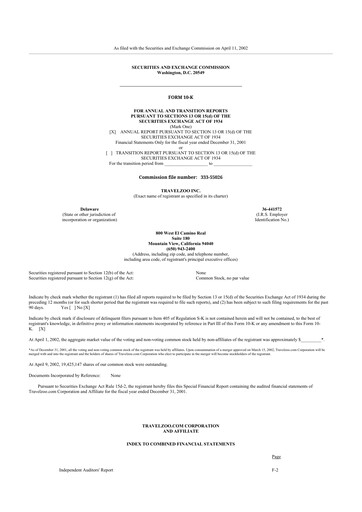 Thumbnail Travelzoo 10-K Annual Report 