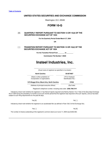 Vorschaubild Insteel Industries 10-Q Quartalsbericht  