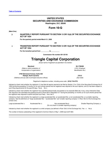 Vorschaubild Barings BDC 10-Q Quartalsbericht  