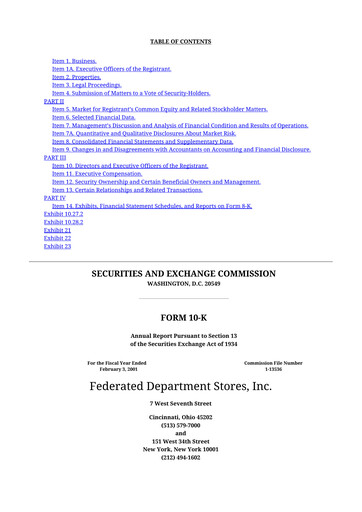 Thumbnail Macy's
 10-K Annual Report 