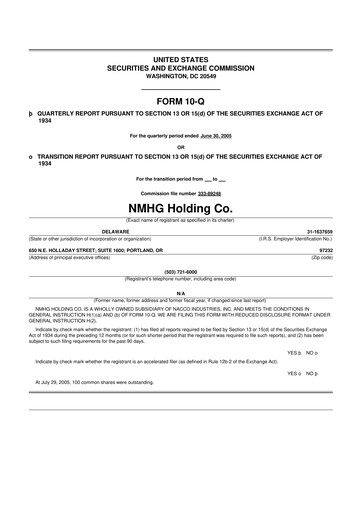 Thumbnail Hyster-Yale Materials Handling 10-Q Quarterly Report FY 