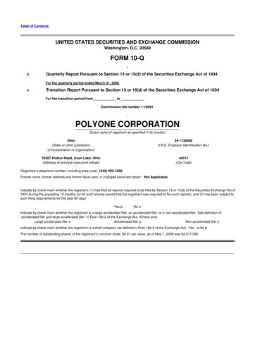 Vorschaubild Avient 10-Q Quartalsbericht  