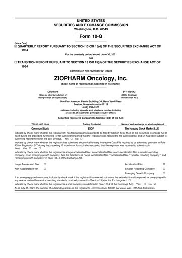 Thumbnail Alaunos Therapeutics 10-Q Quarterly Report FY2021 