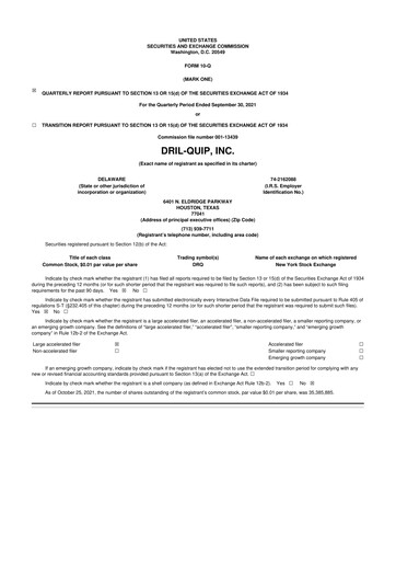 Vorschaubild Innovex International 10-Q Quartalsbericht 2021 