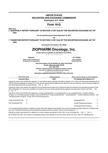 Thumbnail Alaunos Therapeutics 10-Q Quarterly Report FY2021 