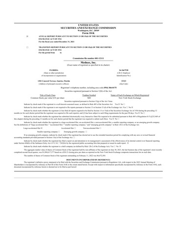 Thumbnail Pediatrix Medical Group 10-K Annual Report 2021