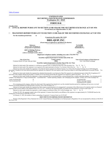 Thumbnail Innovex International 10-K Annual Report 2021