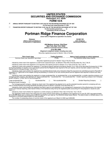 Vorschaubild BCP Investment Corporation 10-K Jahresbericht 