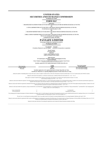 Thumbnail Paysafe 20-F Annual Report 2021