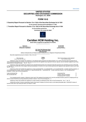 Thumbnail Dayforce 10-Q Quarterly Report FY2022 