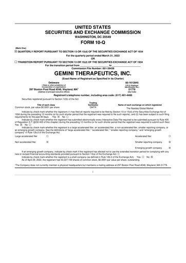 Thumbnail Disc Medicine 10-Q Quarterly Report FY 
