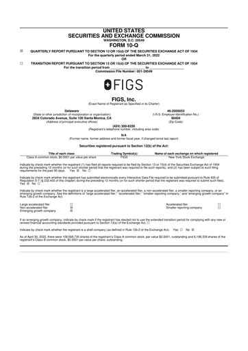 Thumbnail FIGS 10-Q Quarterly Report FY2022 