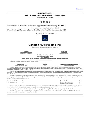 Thumbnail Dayforce 10-Q Quarterly Report FY2022 