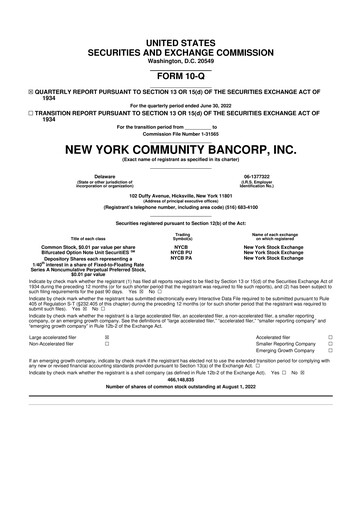 Thumbnail Flagstar Bank 10-Q Quarterly Report FY2022 