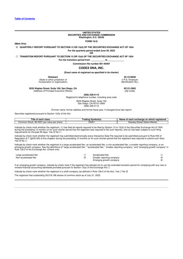 Thumbnail Telesis Bio 10-Q Quarterly Report FY2022 