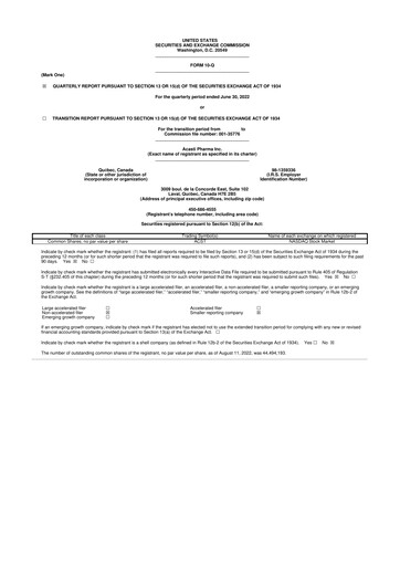 Vorschaubild Grace Therapeutics 10-Q Quartalsbericht 2022 