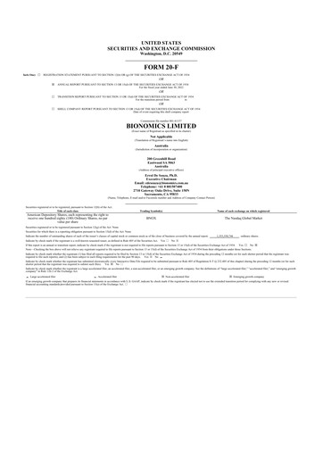 Thumbnail Neuphoria Therapeutics 20-F Annual Report 2022