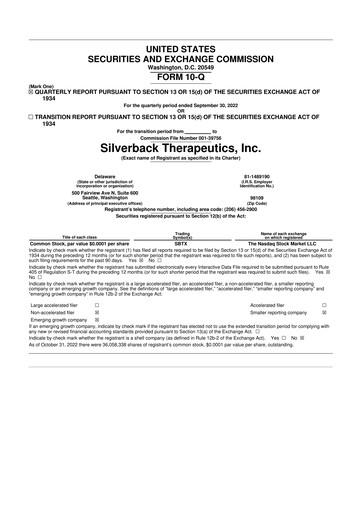 Thumbnail ARS Pharmaceuticals 10-Q Quarterly Report FY 